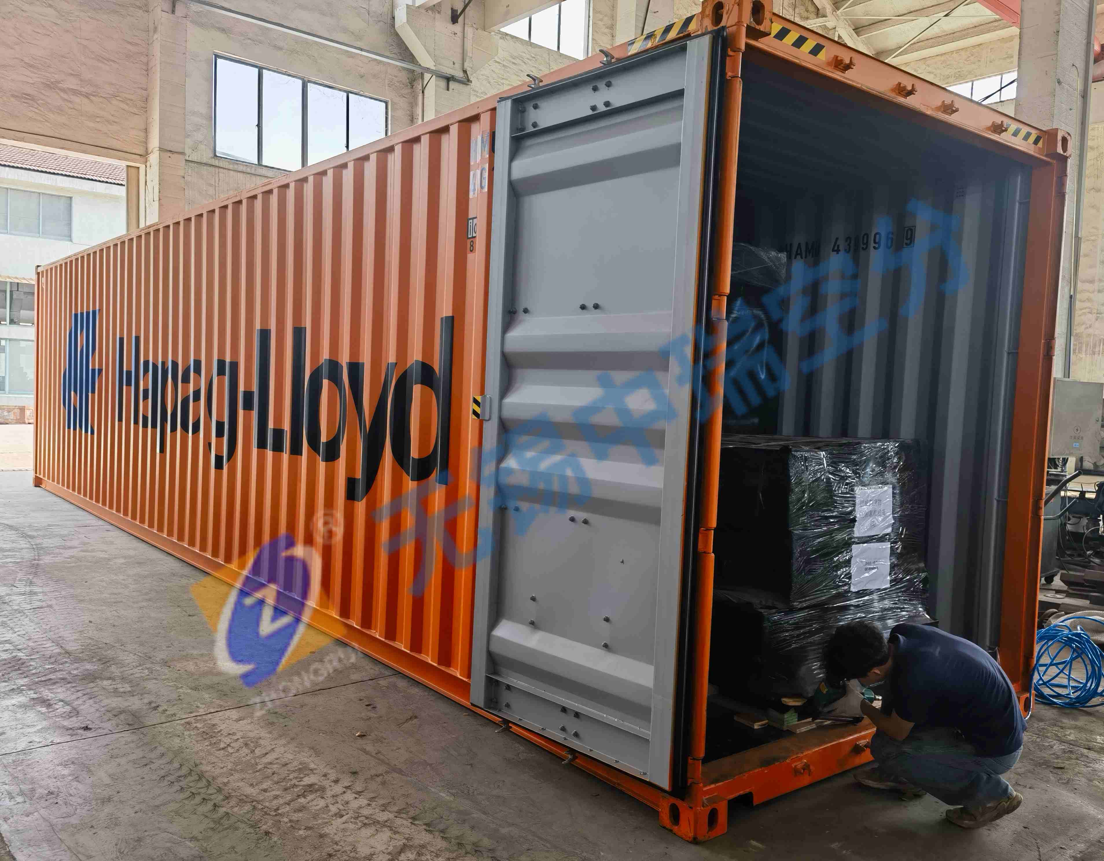 無錫中瑞整套液氮系統(tǒng)裝柜出口